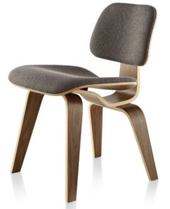 Herman Miller® Eames® Upholstered Molded Plywood Dining (Wood Legs)