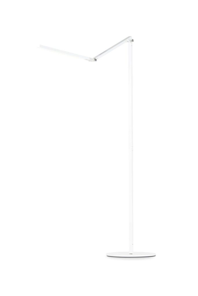 Z-Bar Floor Lamp in White