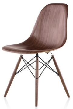 Herman Miller® Eames® Molded Wood Side Chair (Dowel Base)