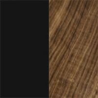 Natural Oiled Walnut w/Black Nano Laminate Top