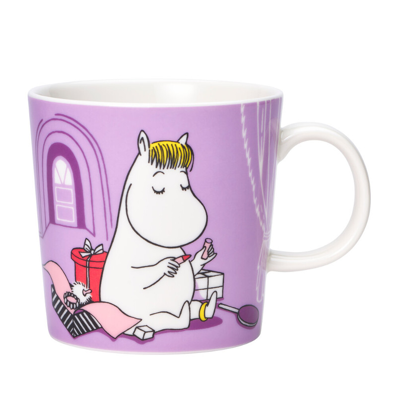 Arabia Moomin Mug 10 oz Snorkmaiden – Lila
