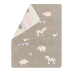 David Fussenegger Juwel Baby Blanket - Farm Life