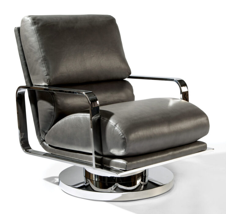 Thayer Coggin Mercury Swivel Rocking Chair - The Century House ...