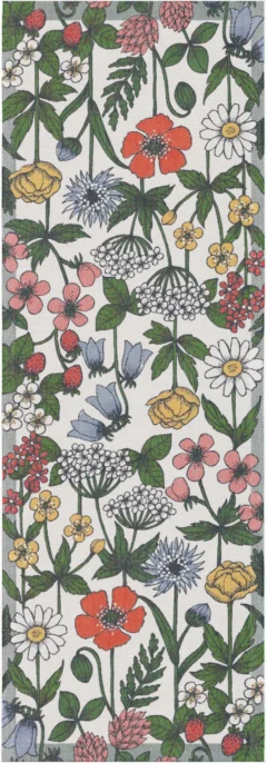 Ekelund Vildblomster Runner 35x100 cm