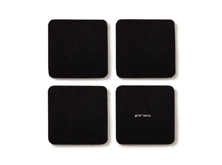 Graf Lantz Bierfilzl Square Felt Coaster - Set of 4 - The Century