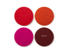 Graf Lantz Bierfilzl Round Felt Coaster - Set of 4