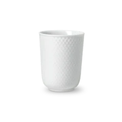 Lyngby Rhombe Mug 11.2 Oz - White