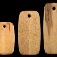Ed Wohl cutting boards come in a variety of shapes and sizes.  These boards are something you need to see (and touch) to believe.  The craftsmanship of Ed Wohl's bird's-eye maple cutting boards is world renowned.