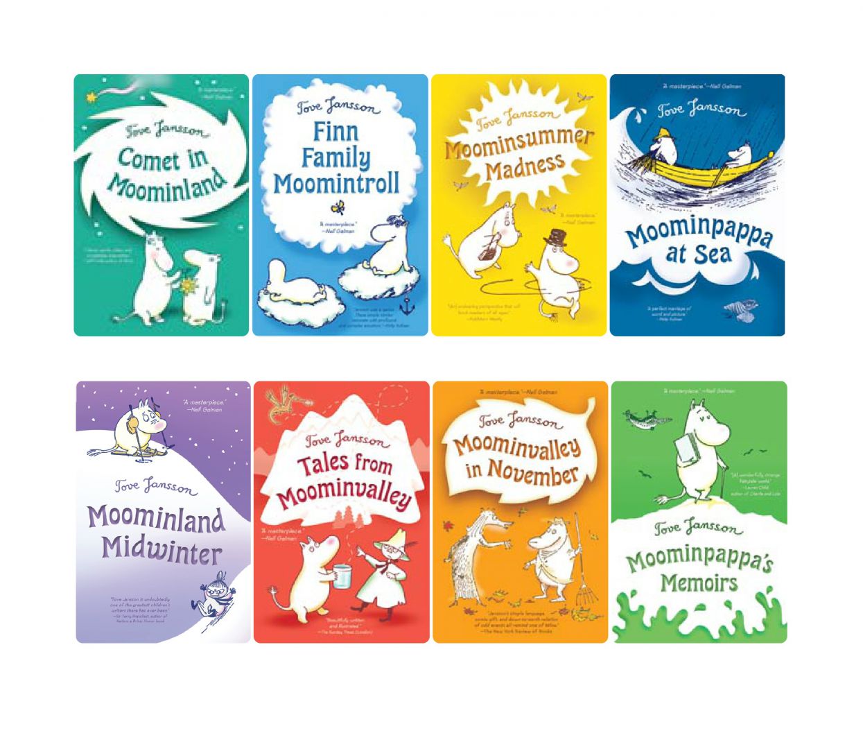Moomin Novels by Tove Jansson