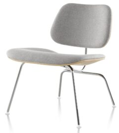 Herman Miller® Eames® Upholstered Molded Plywood Lounge (Metal Legs)